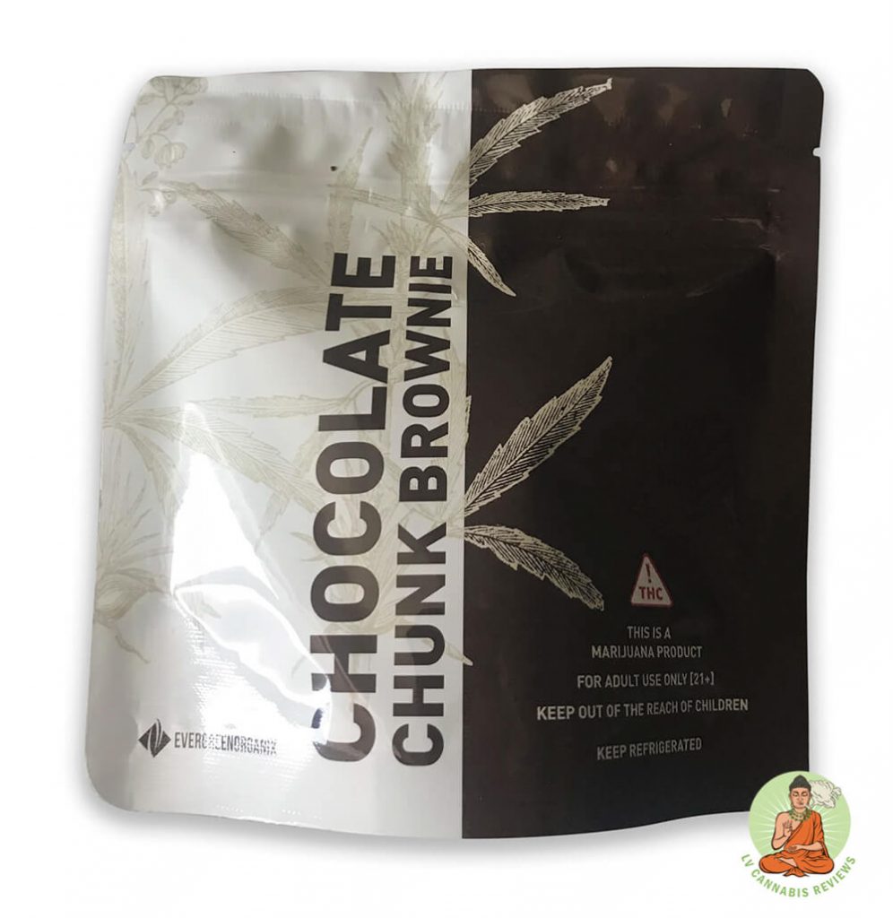 Evergreen Organix Chocolate Chunk Brownie Packaging