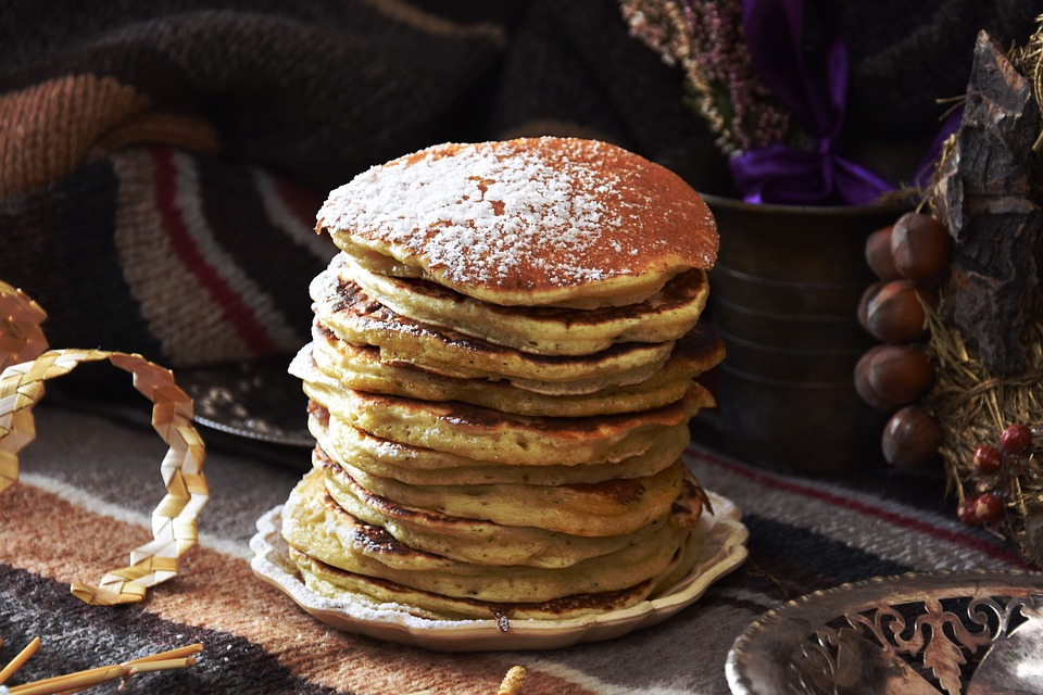 Cannabis Gingerbread Pancakes