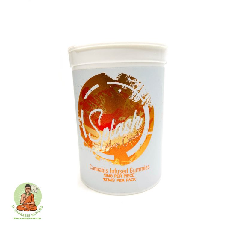Splash Mango Colada Gummies Review Curaleaf Dispensary January 2020