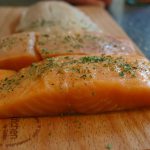 Super Easy Recipe For Ganja Grilled Salmon With Pot Pesto Crust